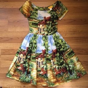 Bernie dexter Tuscan village dress
